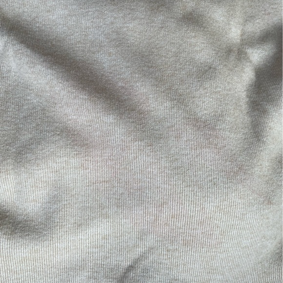 Beige Sweater with Frilly Neck and Sleeves - Picture 8 of 13